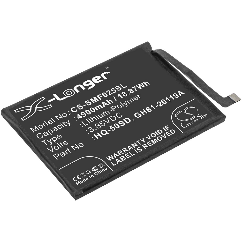 Samsung SM-A025F/DS Compatible Replacement Battery