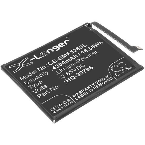 Samsung Galaxy F52 Compatible Replacement Battery