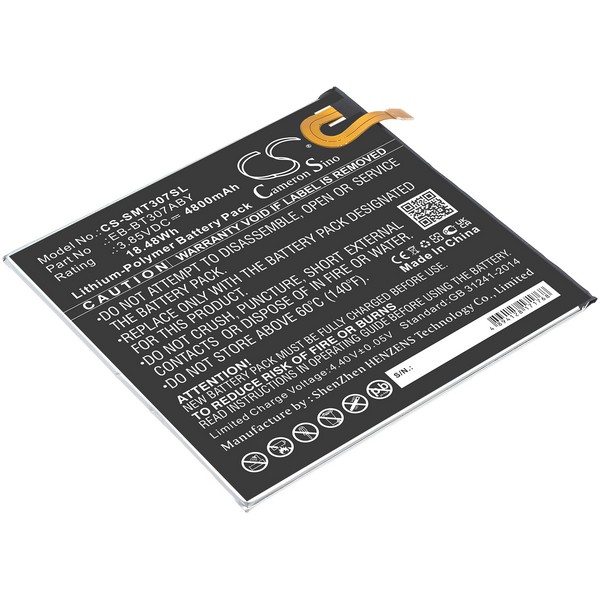 Samsung SM-T307U Compatible Replacement Battery