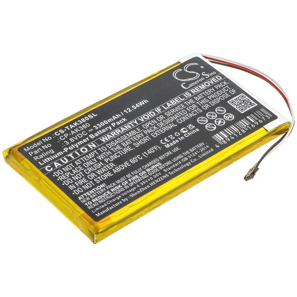 Astell&Kern AK380 Compatible Replacement Battery