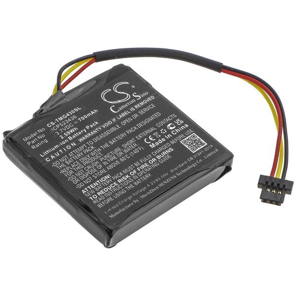 TomTom ICP523436 Compatible Replacement Battery
