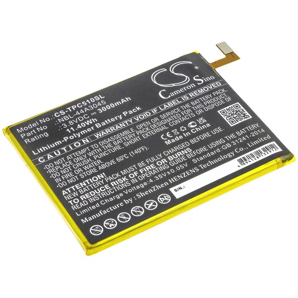 Neffos C5 Max LTE Dual SIM Compatible Replacement Battery
