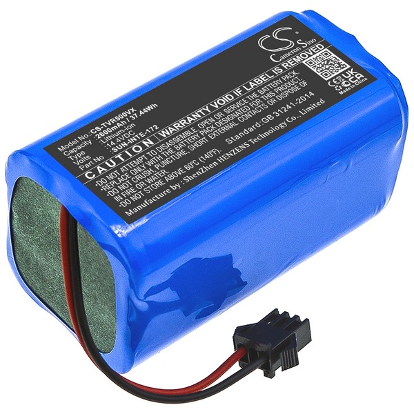 Tesvor V300 Compatible Replacement Battery