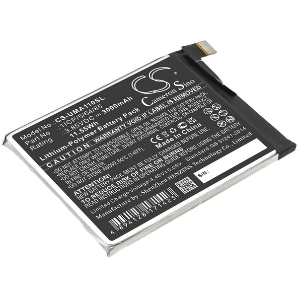 UMI 1ICP/5/64/85 Compatible Replacement Battery