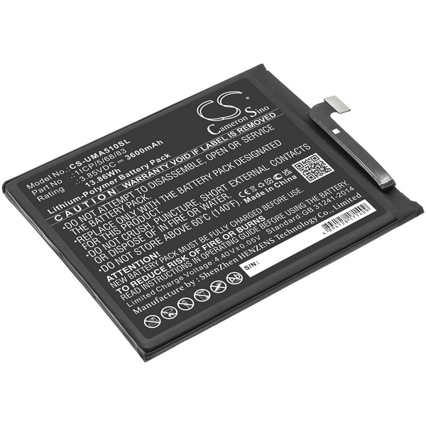 UMI 1ICP/5/68/83 Compatible Replacement Battery