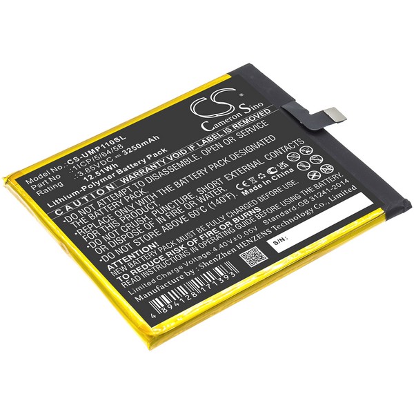 UMI 1ICP/5/64/58 Compatible Replacement Battery