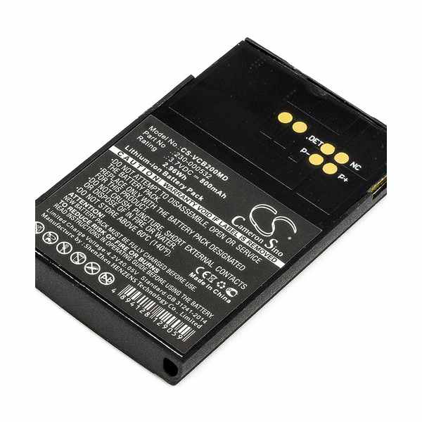 Vocera Communications Badge B1000 Compatible Replacement Battery