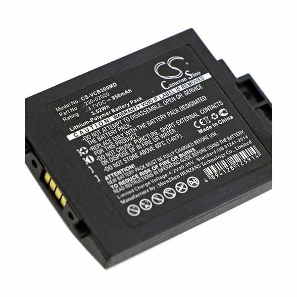 Vocera 230-02020 Compatible Replacement Battery