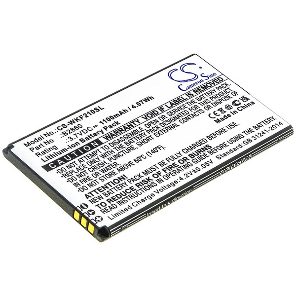 Wiko F200 Compatible Replacement Battery