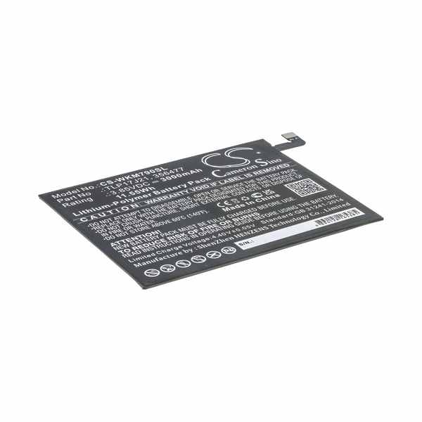 Wiko 356477 Compatible Replacement Battery