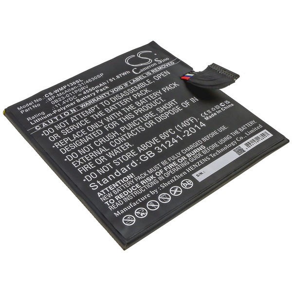 Wacom MobileStudio Pro 12 Compatible Replacement Battery