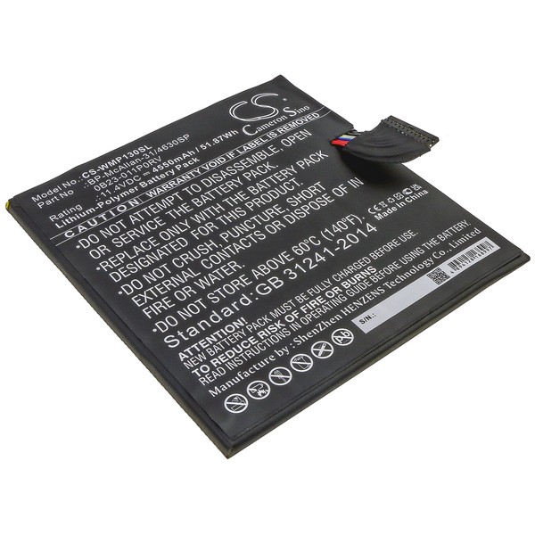 Wacom 0B23-011P0RV Compatible Replacement Battery