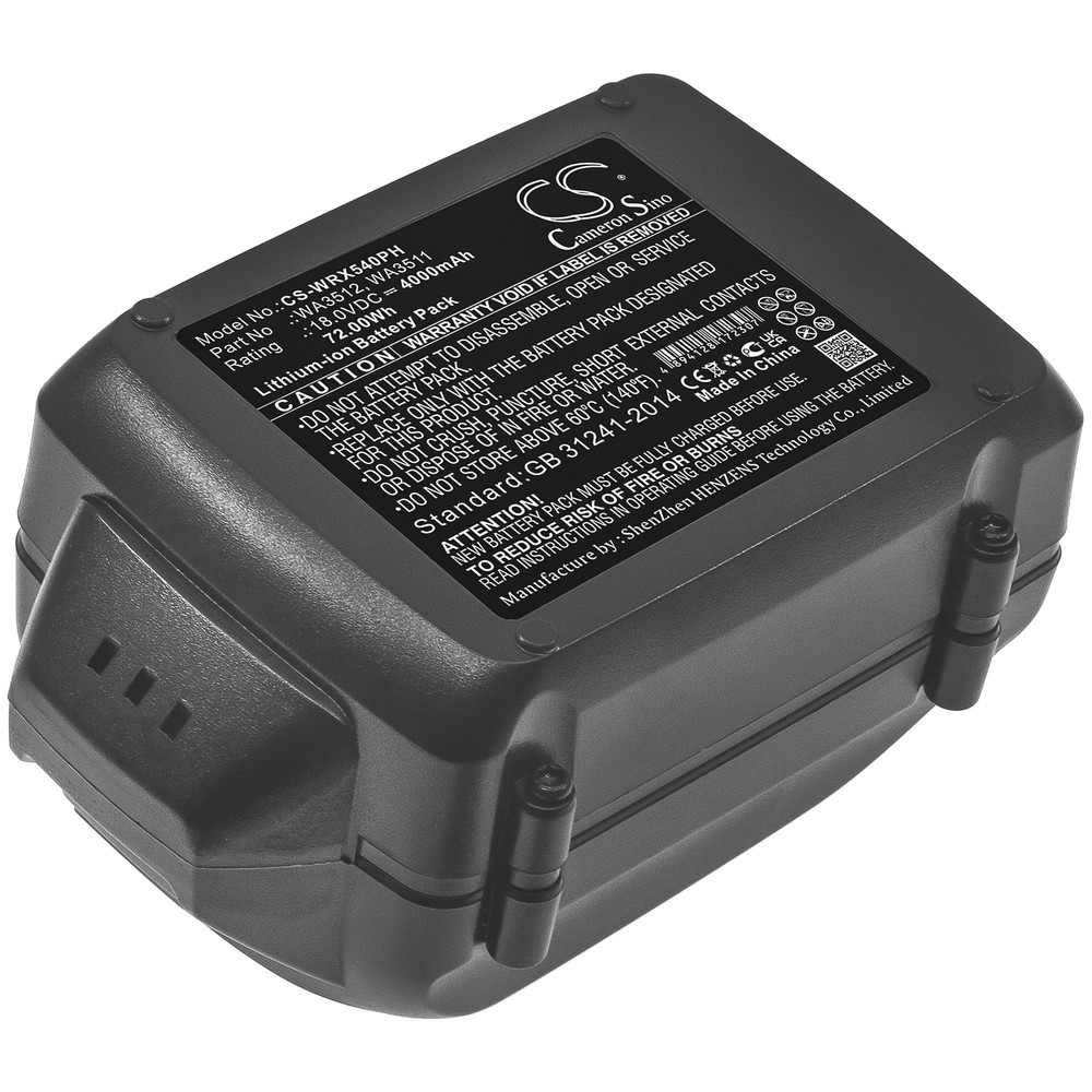 Worx WG891 quicksaw Compatible Replacement Battery