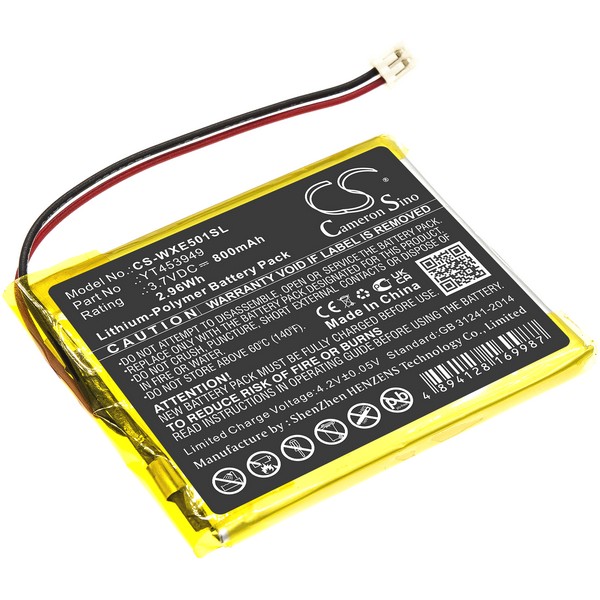 Wexler E5001 Compatible Replacement Battery
