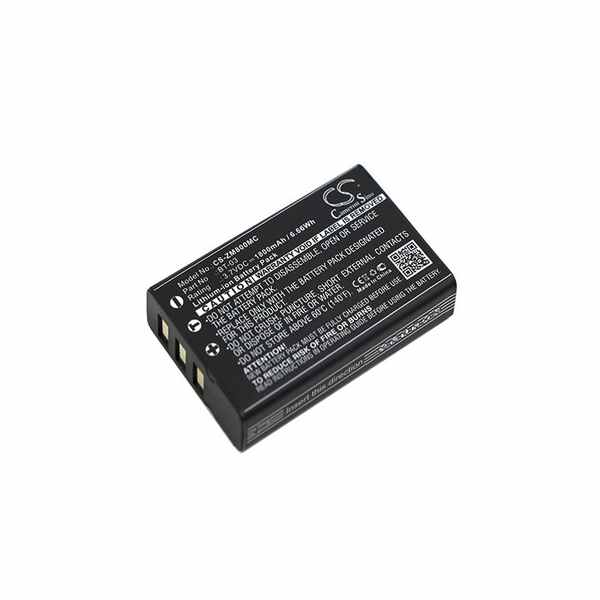 Zoom Q8 Recorder Compatible Replacement Battery