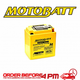 Motobatt AGM GEL Battery MB10U Fully Sealed CB10LA-2 CB10L-B2 12N10 12N11