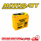 Motobatt AGM GEL Battery MBT14B4 Fully Sealed CT14B-4 CT14B-BS