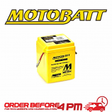 Motobatt AGM GEL Battery MBT6N4 Fully Sealed 6N4-2A