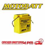Motobatt AGM GEL Battery MBT6N6 Fully Sealed 6N6-1B 1C 1D-2 3B 3B-1