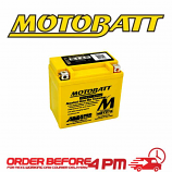 Motobatt AGM GEL Battery MBTZ7S Fully Sealed CT6B-3 CTZ-7S