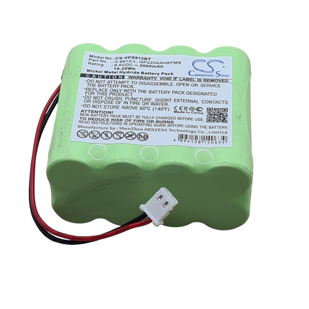 Visonic PowerMax 0-9912-L Control Pane Compatible Replacement Battery