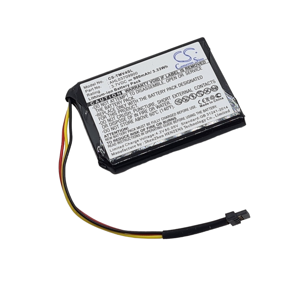 TomTom AHL03709900 4EE0.001.22 One V4 Assist Compatible Replacement Battery