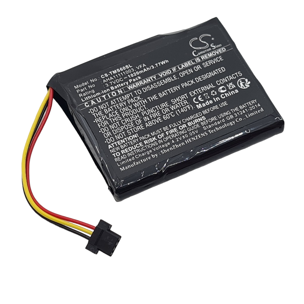 TomTom AHA11111003 VFA 4EN62. 4EN6.001.02 Start 60 EU Compatible Replacement Battery