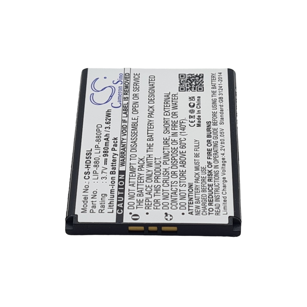 SONY LIP 880PD B Compatible Replacement Battery