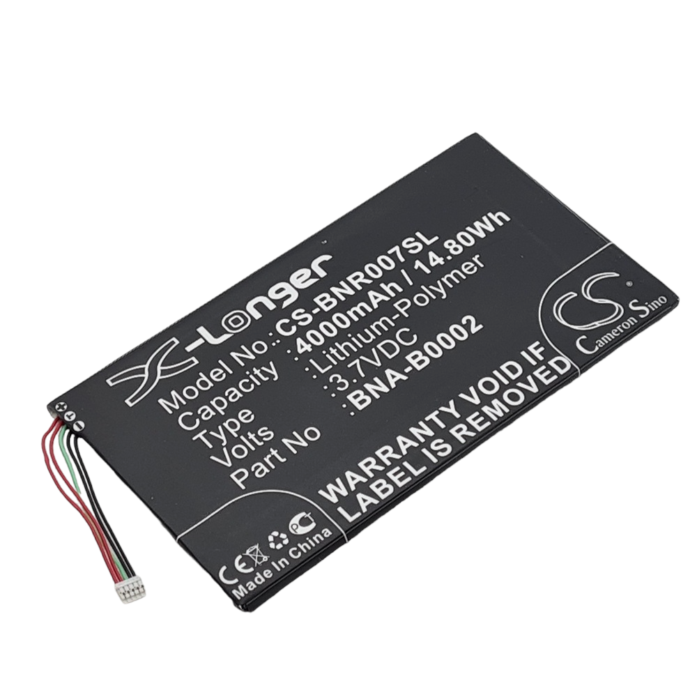 BARNES & NOBLE BNRV400 Compatible Replacement Battery