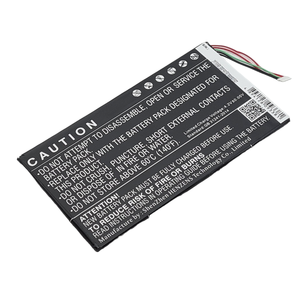 BARNES & NOBLE BNTV400 Compatible Replacement Battery