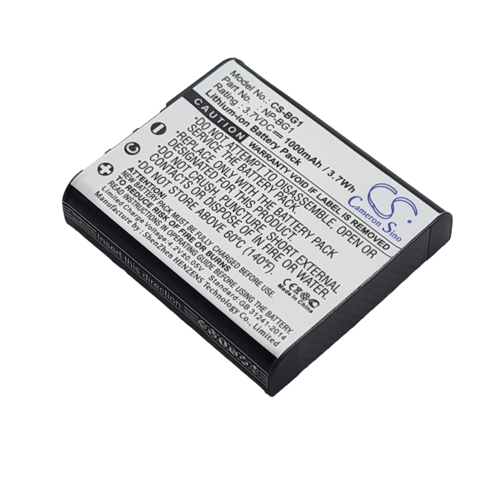 SONY Cyber Shot DSC HX7VL Compatible Replacement Battery