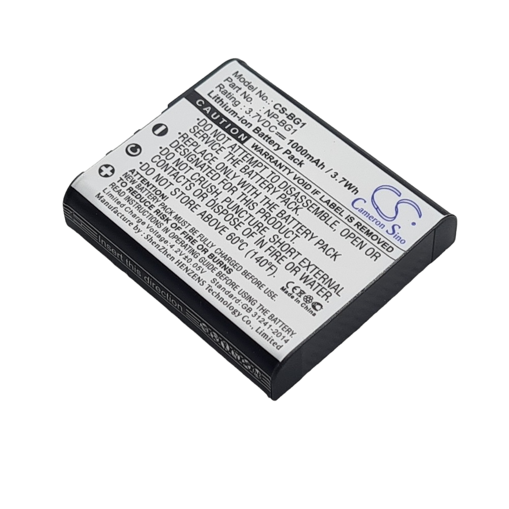 SONY Cyber Shot DSC H9-B Compatible Replacement Battery