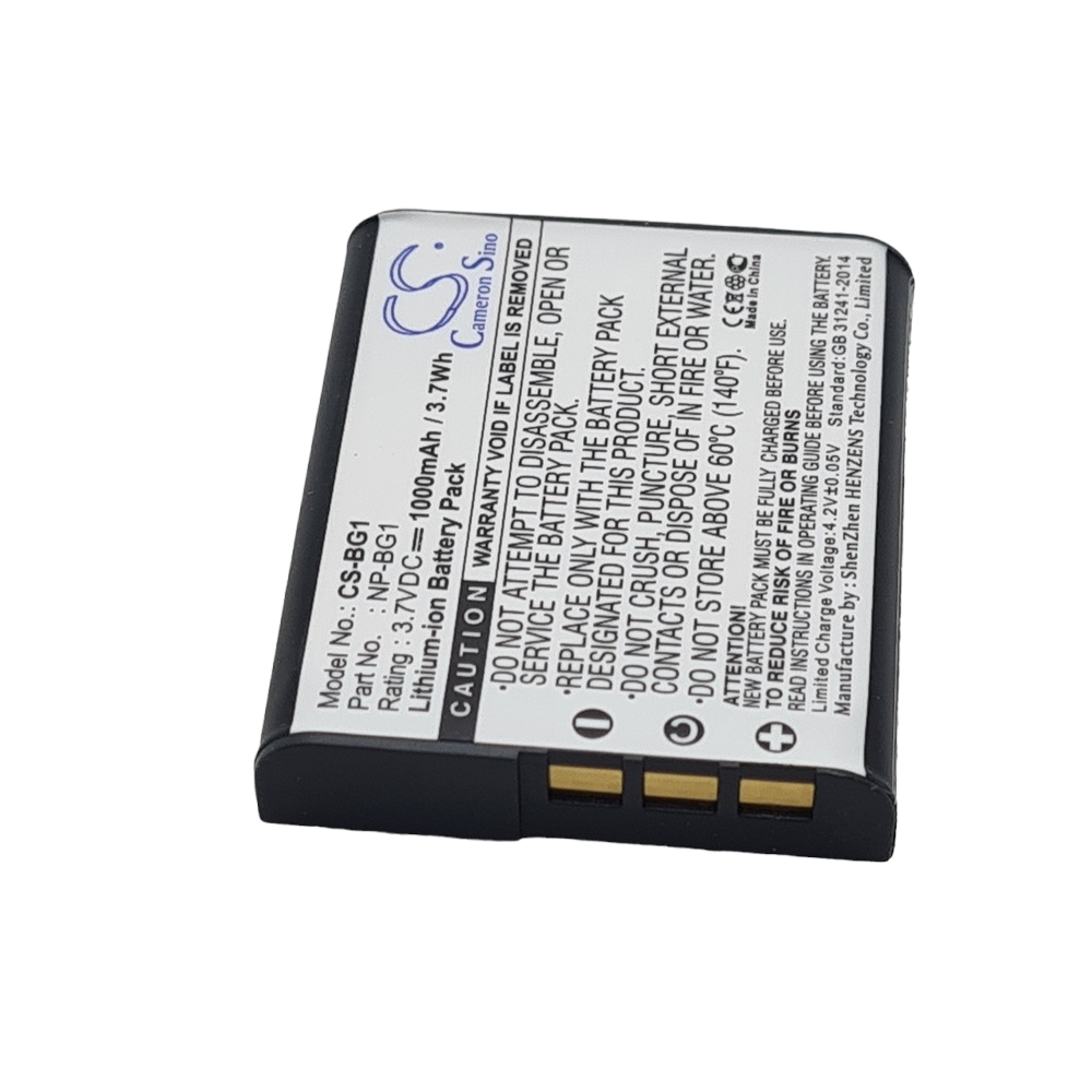 SONY Cyber Shot DSC H55 Compatible Replacement Battery
