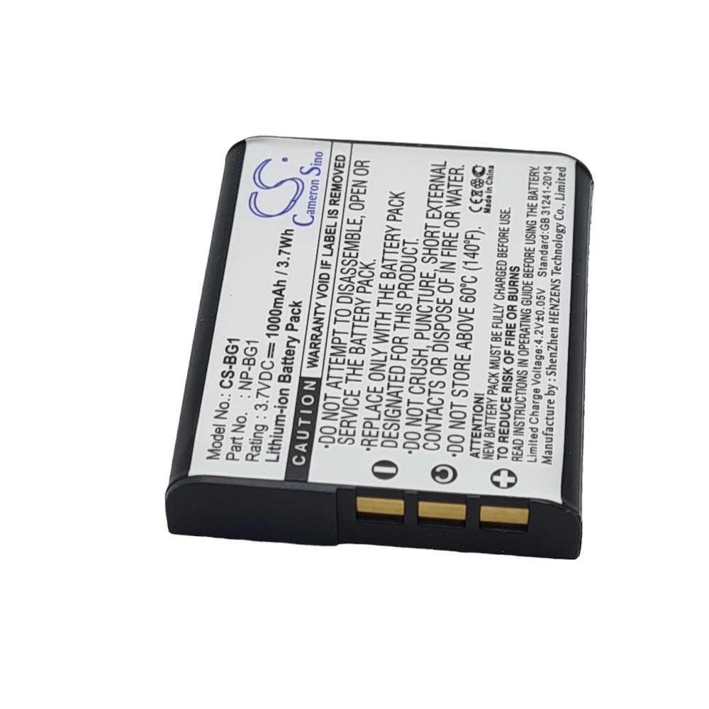 SONY Cyber Shot DSC H90B Compatible Replacement Battery