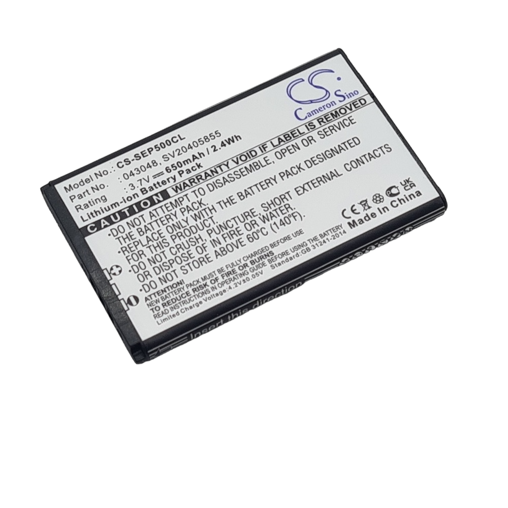 SWISSVOICE 043048 SV20405855 ePure fulleco DUO L7 Compatible Replacement Battery