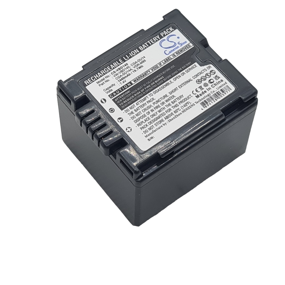 PANASONIC VDR D100 Compatible Replacement Battery