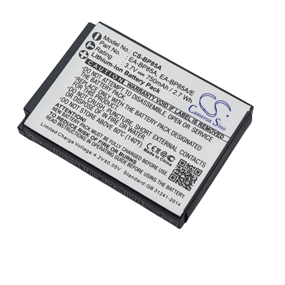 SAMSUNG EC WB210ZBPRUS Compatible Replacement Battery