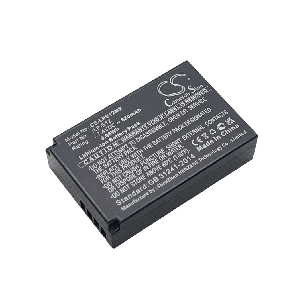 CANON EOS M Compatible Replacement Battery