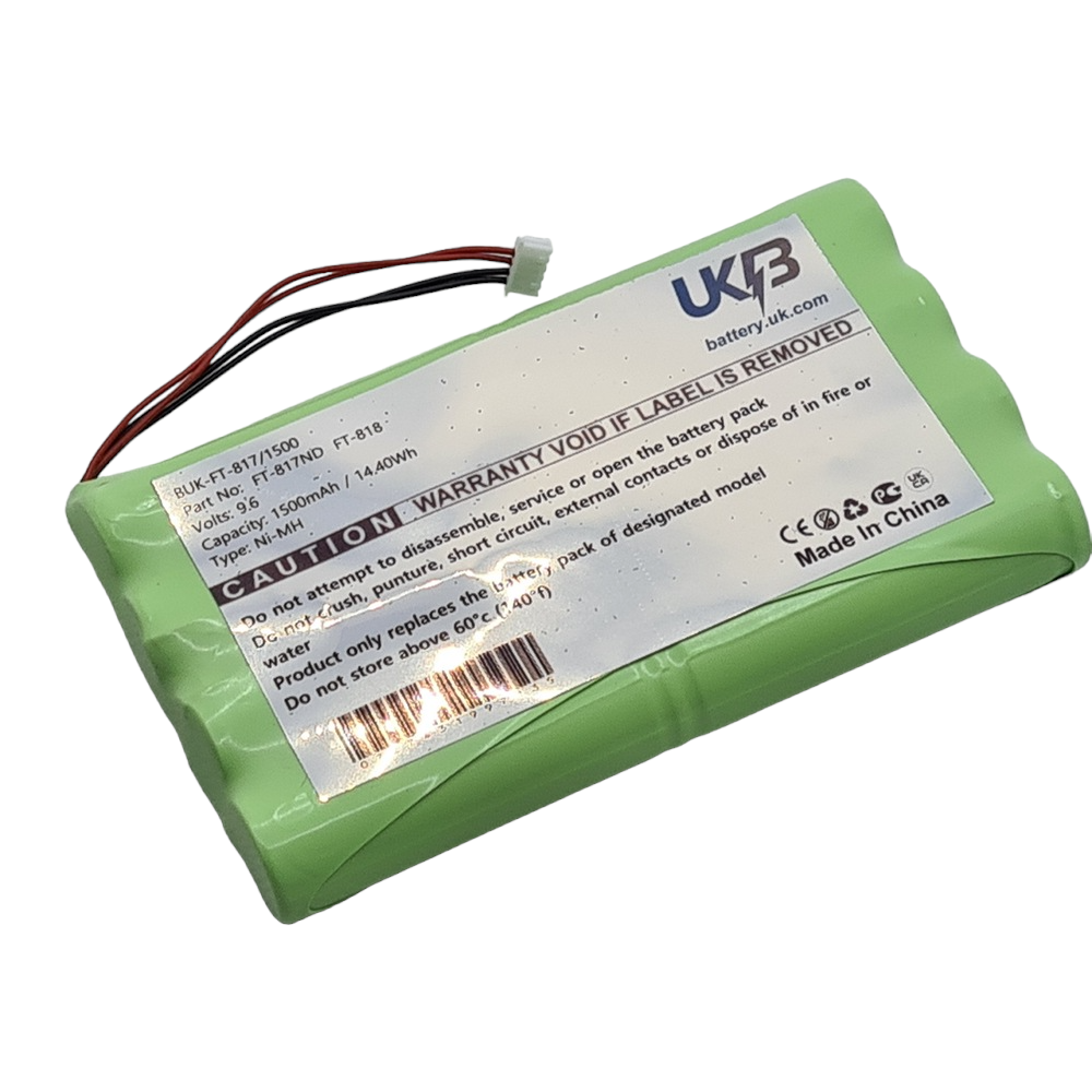 YAESU FNB 72 Compatible Replacement Battery