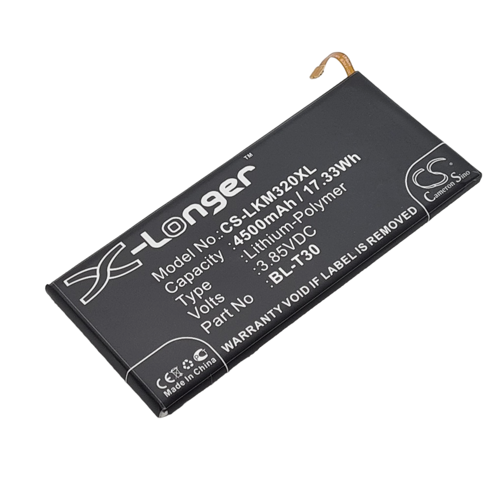 LG X Power 2 Dual SIM LTE A Compatible Replacement Battery
