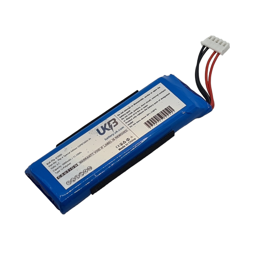JBL Flip 4 Compatible Replacement Battery