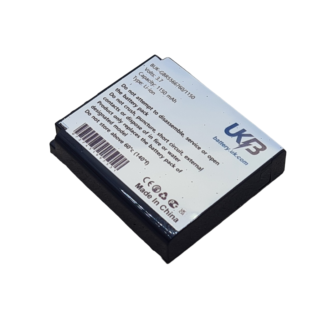 PANASONIC DMC FX01EF W Compatible Replacement Battery