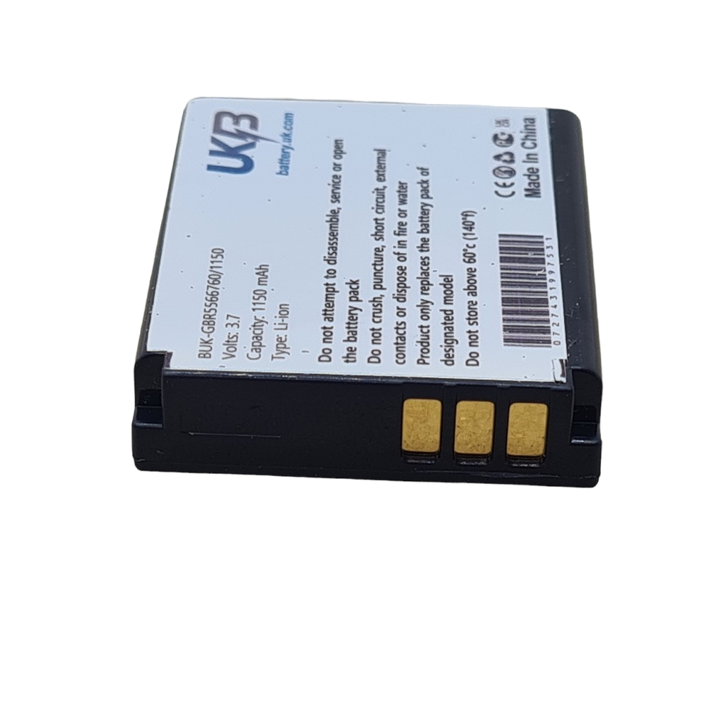 PANASONIC Lumix Lumix DMC FX8EBB Compatible Replacement Battery