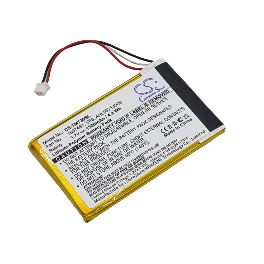 TomTom 1697461 AHL03714000 VF8 Go 530 Live 630 630T Compatible Replacement Battery