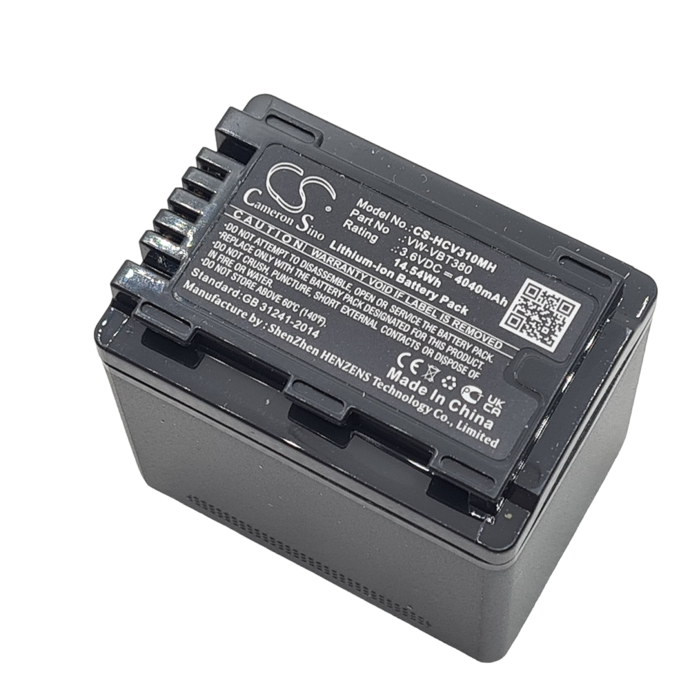 PANASONIC HC V520MGK Compatible Replacement Battery