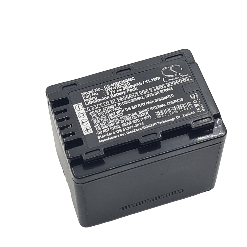 PANASONIC SDR S50N Compatible Replacement Battery