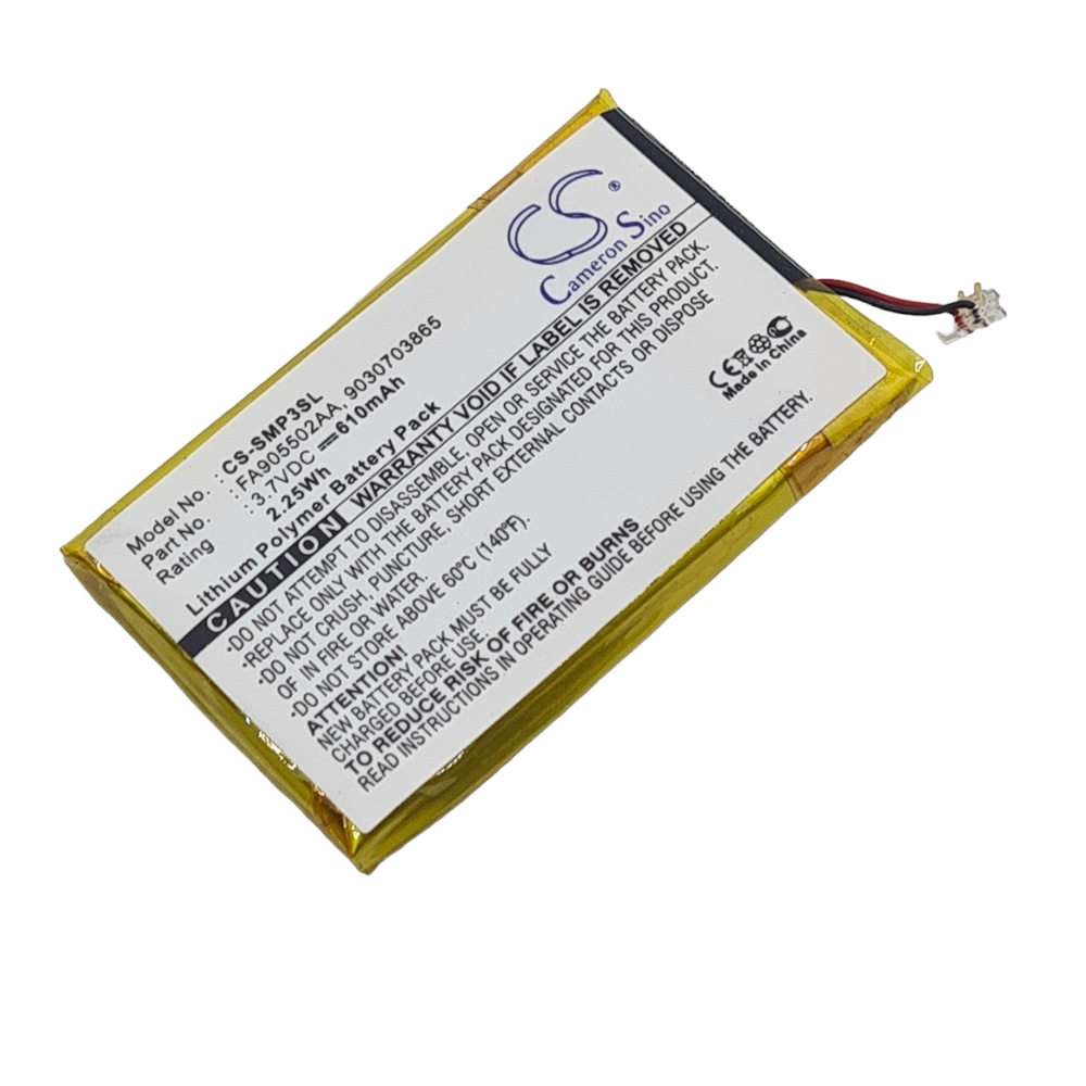 SAMSUNG YP P3JCS-XAA8G Compatible Replacement Battery