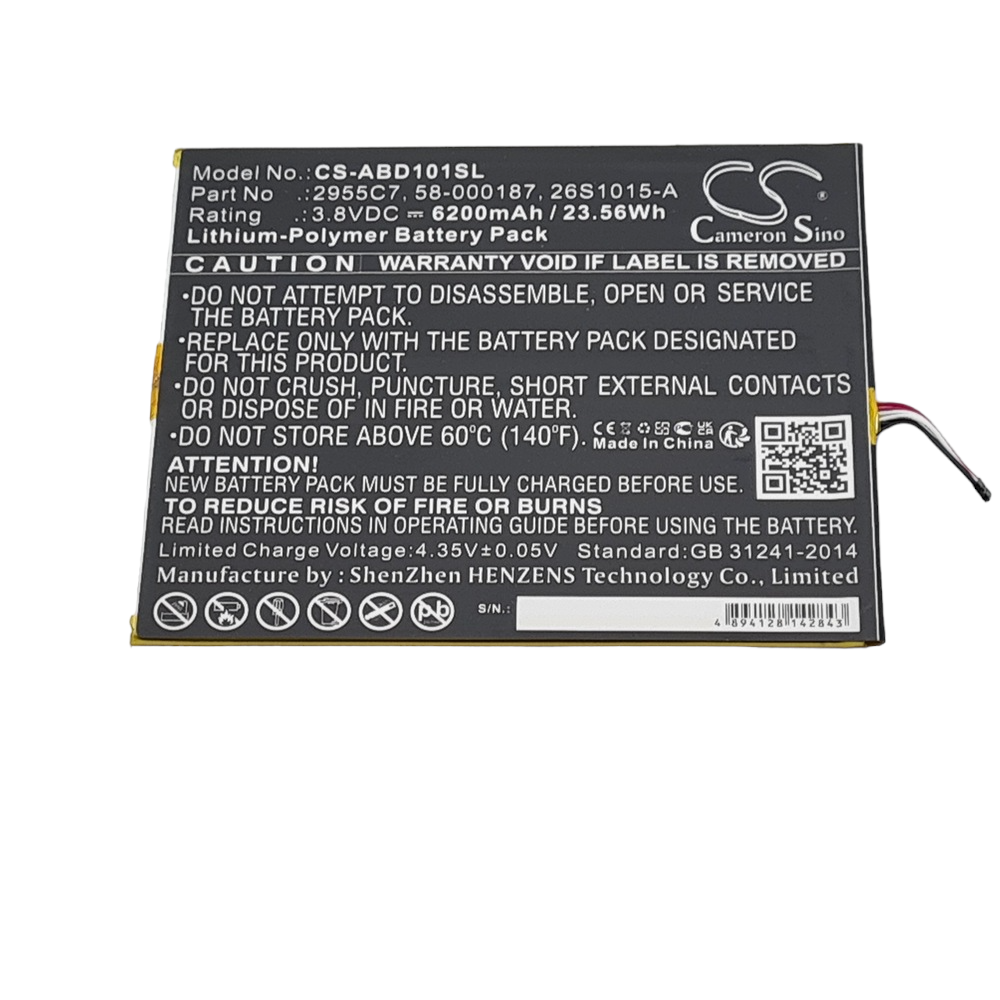 Amazon 58-000280 Compatible Replacement Battery