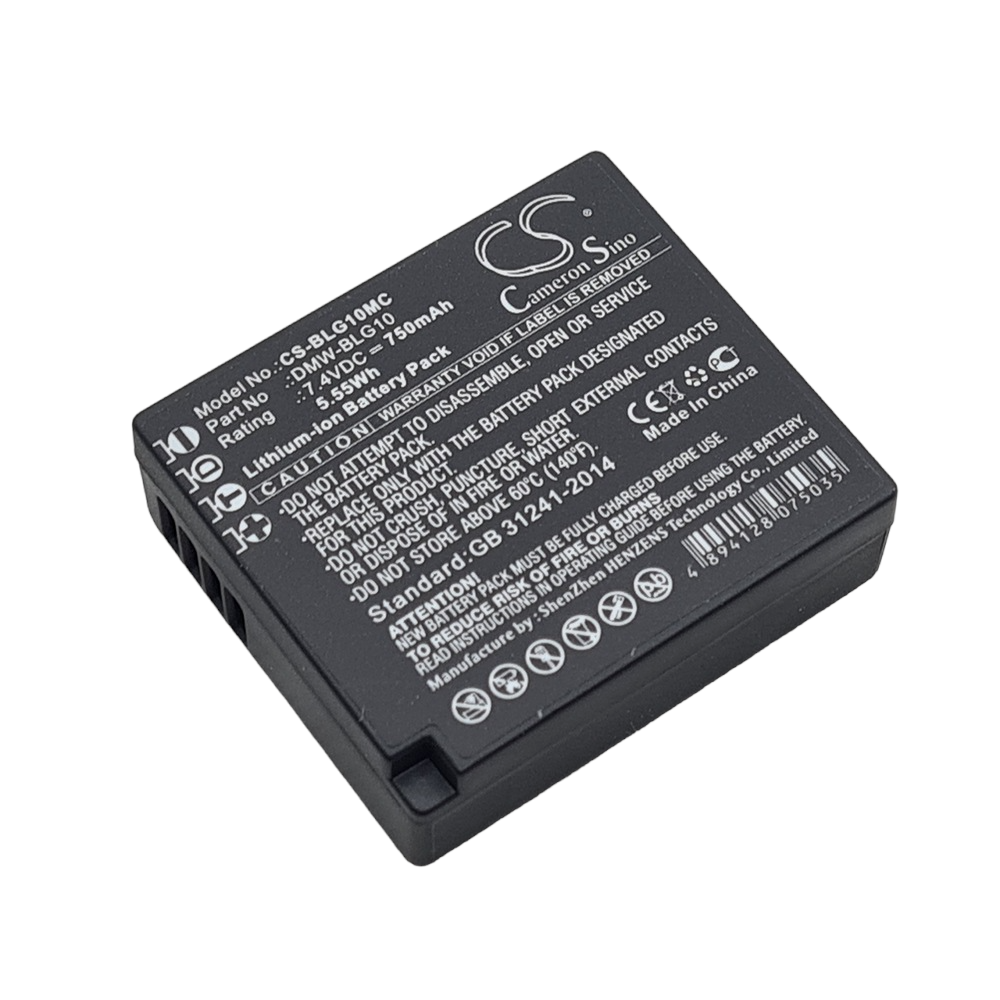 PANASONIC Lumix DMC ZS60 Compatible Replacement Battery