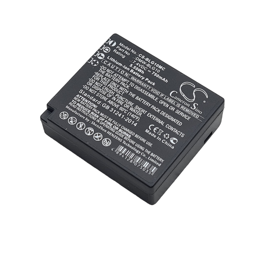 PANASONIC Lumix DMC GF6T Compatible Replacement Battery
